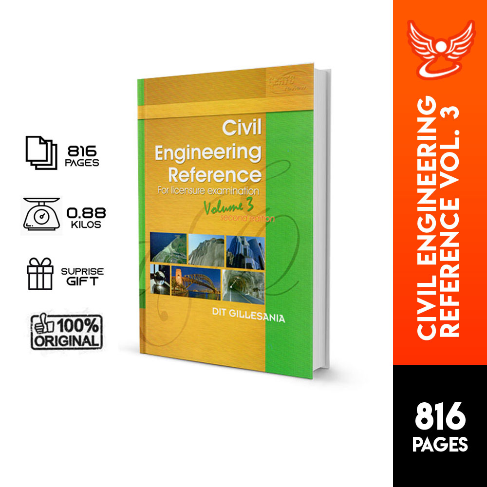 Original Civil Engineering Reference Volume 3 2nd Edition C 2014 Dit Gillesania Licensure Exam Shopee Philippines