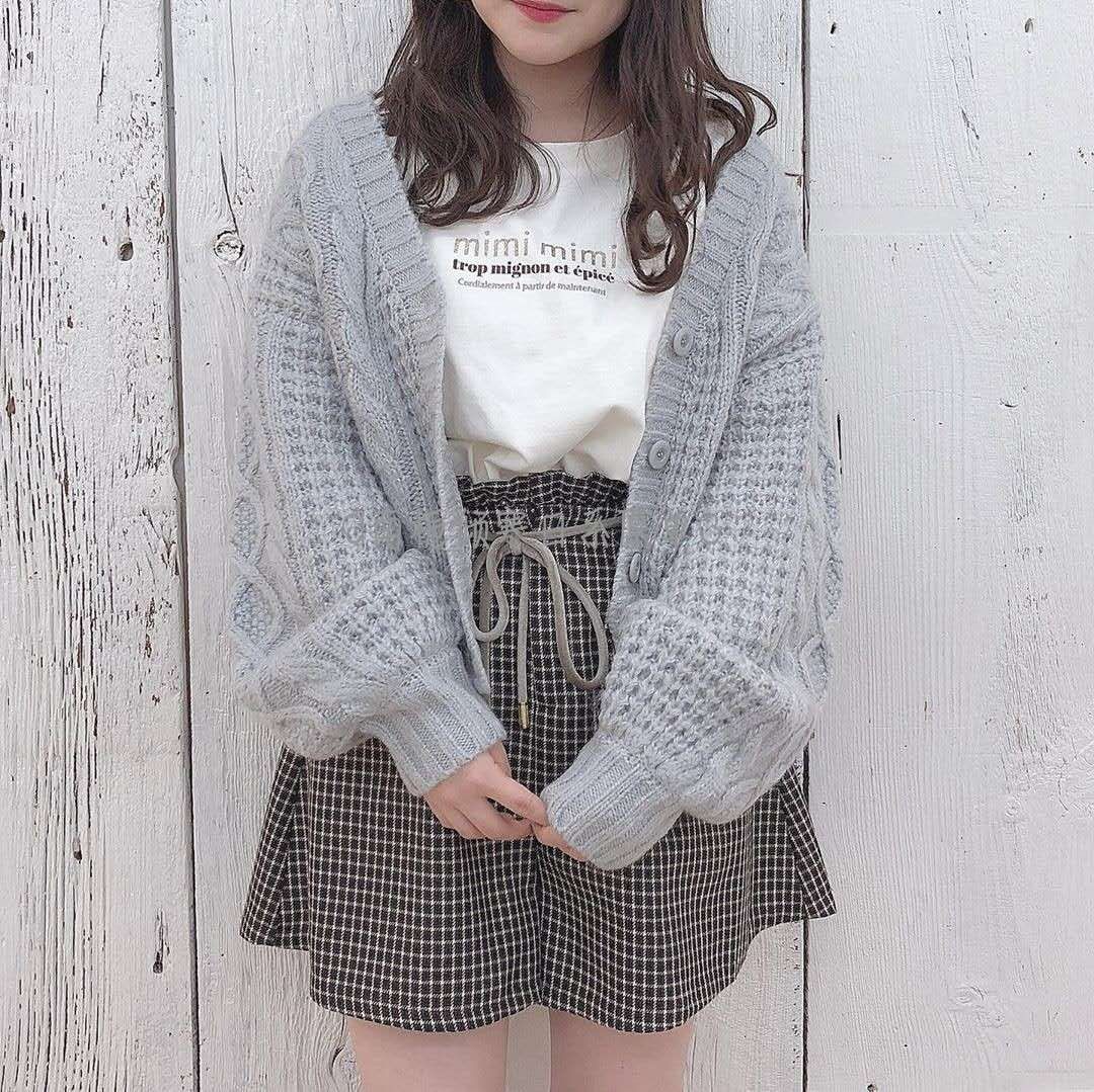 short cardigan sweater