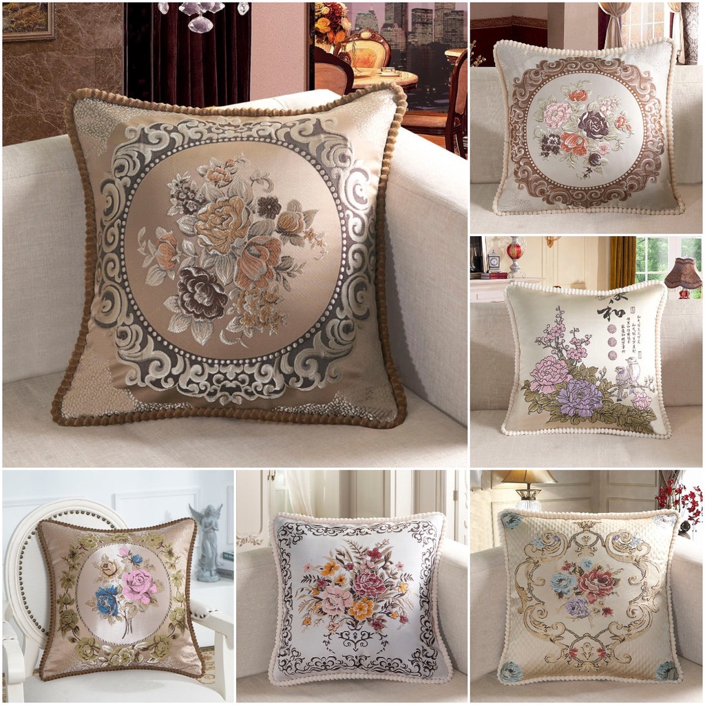 4er Set Pillowcase Cover Cushion Pillow Pillow Case Sofa Cushion 