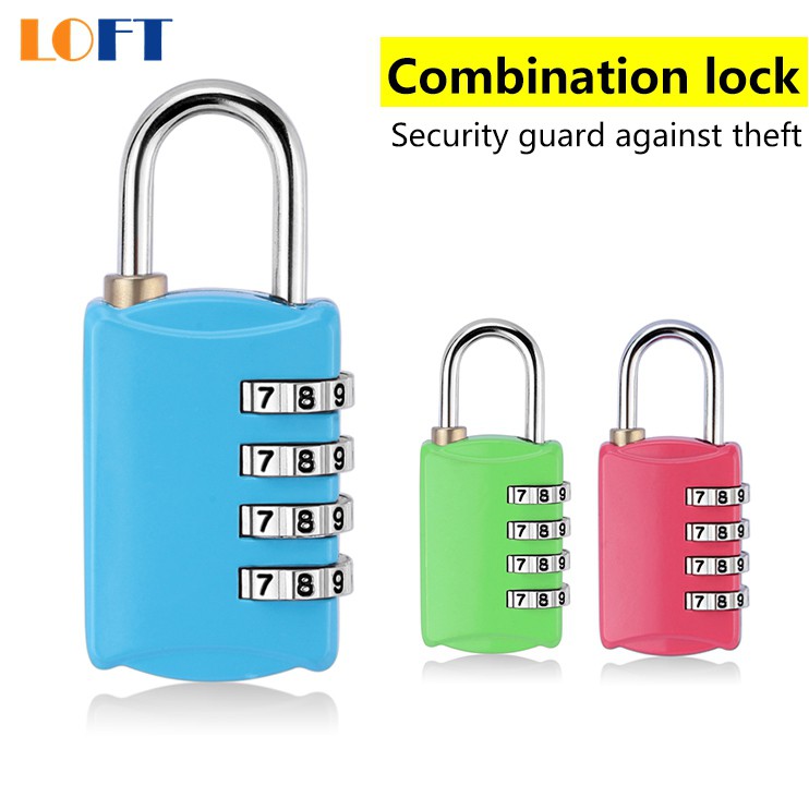 4 digit luggage lock