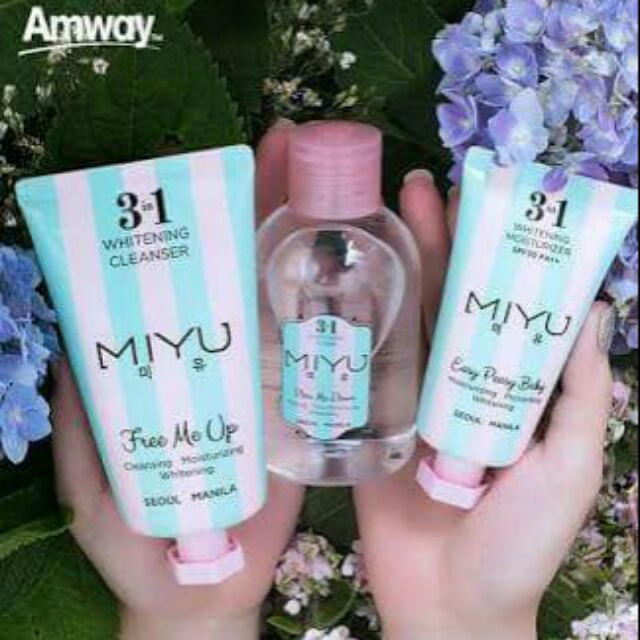 amway cleanser toner moisturizer