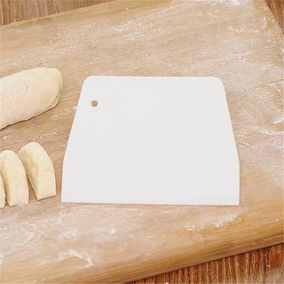 Baking Tools Plastic Scraper Trapezoid Scraper Cream Cake Dough Cutting Knife Baking Scraper #6