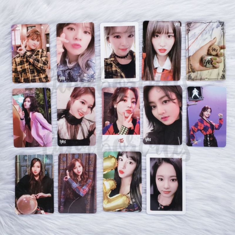 TWICE Official Yes or Yes Photocards: Jihyo and Tzuyu | Shopee Philippines