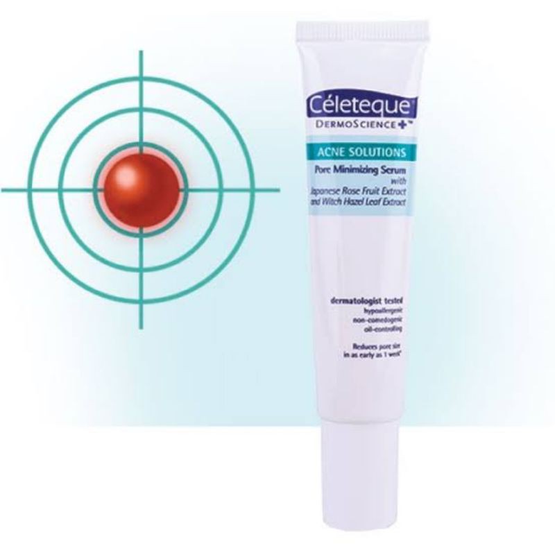 celeteque acne solutions pore minimizing serum