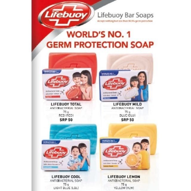 LIFEBUOY BAR SOAPS ( ORIGINAL ) | Shopee Philippines