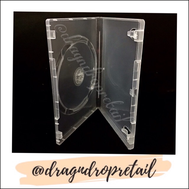 Single Clear 14mm Thick Dvd Case Pack By 10 S 10 Pcs Per Pack Shopee Philippines