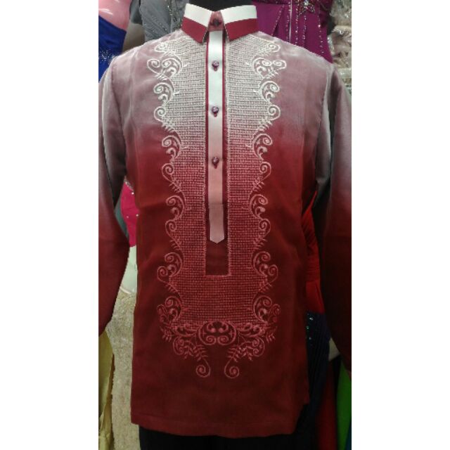  Maroon barong  o lining Shopee Philippines