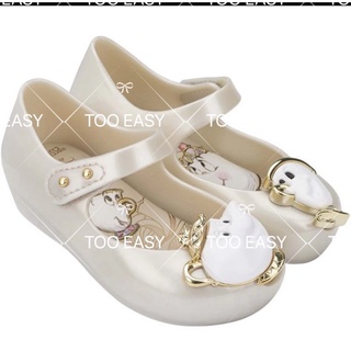 【Philippine cod】 Melissa Beauty and the Beast Girl's Jelly shoes princess shoes  OEM(1-4years Old #2