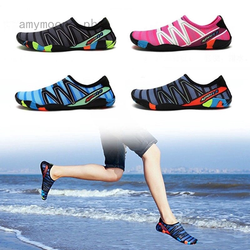 Adult Unisex Aqua Shoes Non-slip Wetsuit  Rubber Beach Swim Sport Shoes UK