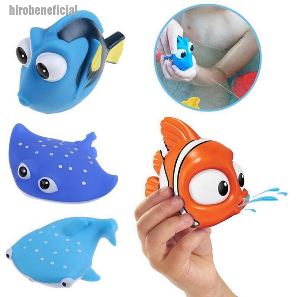 water babies rubber fish toy