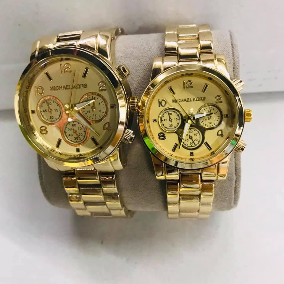 Mk Couple Watch With White Dial Unisex All Occasion Best Gift Best Buy ...