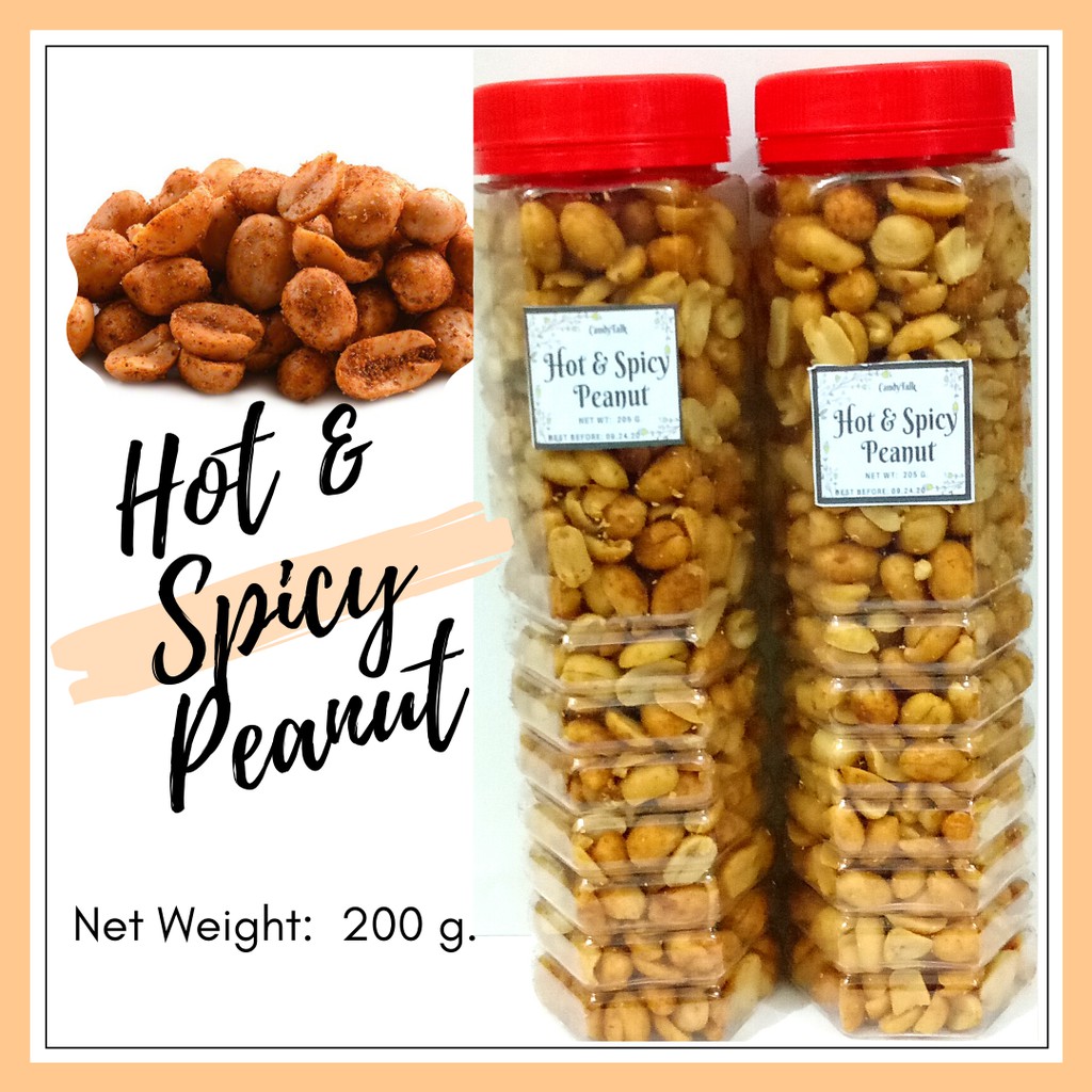 Hot & Spicy Peanut 200g. CandyTalk Kutkutin Atbp. | Shopee Philippines
