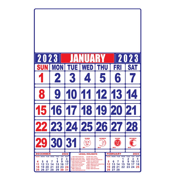 2023 COMMERCIAL CALENDAR CUSTOMIZED Shopee Philippines
