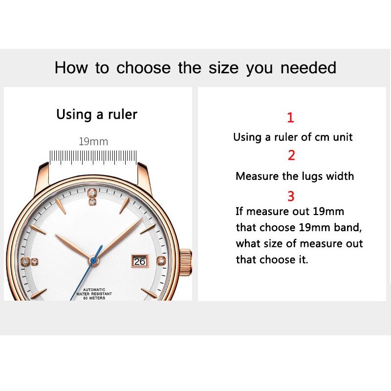 Free tools / Business soft strap leather strap calf leather men's and women's strap watch accessories Bracelet 16mm 18mm 20mm 22mm 24mm
