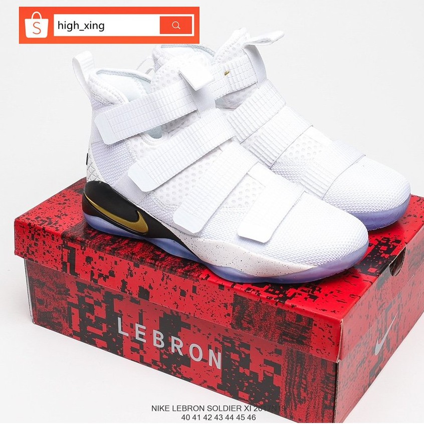 Aproximación Agnes Gray Perpetuo Original Nike Lebron Soldier X White Blue Casual Basketball Shoes For Men |  Shopee Philippines