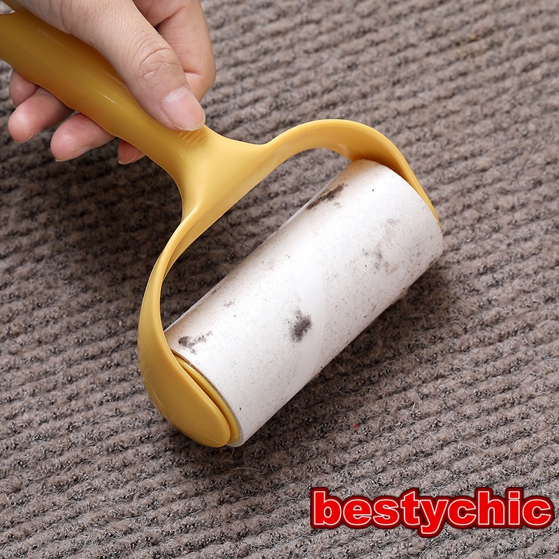 Clothes Sticky Paper Tear-off Roller Sticky Dust Paper Clothes Hair Removal Sticker
