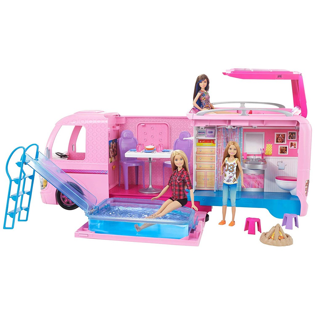 barbie doll pool set