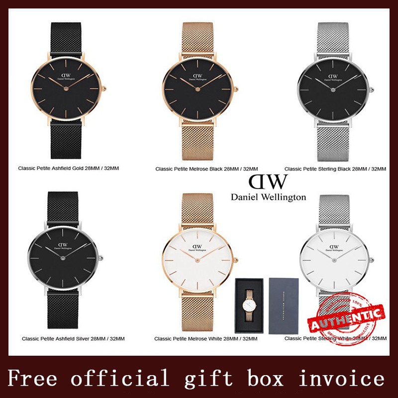Predictor salat Tag ud 100% original Daniel wellington Counter genuine dw watch Women and Men Watch  Classic Petite Steel Fashion watch（Original packaging and invoice） | Shopee  Philippines