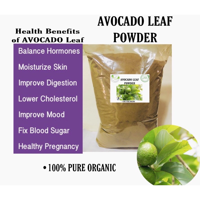 100% PURE AVOCADO LEAF POWDER (100g) | Shopee Philippines