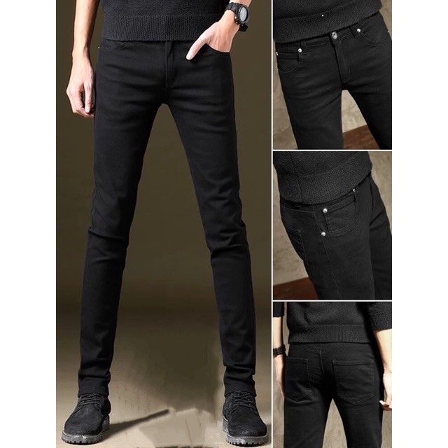 black jeans stretchable