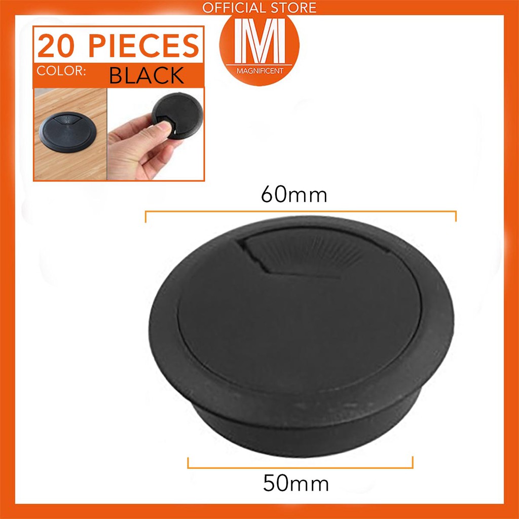 Plastic Cable Grommet 50mm Small 20 Pieces Shopee Philippines