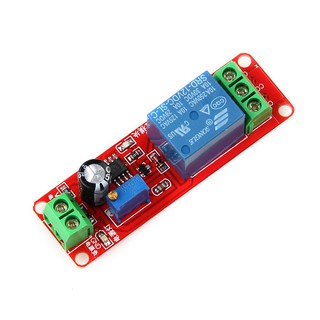 12V NE555 Oscillator Delay Adjustable Timer Relay Switch Module 0-10 Second #5