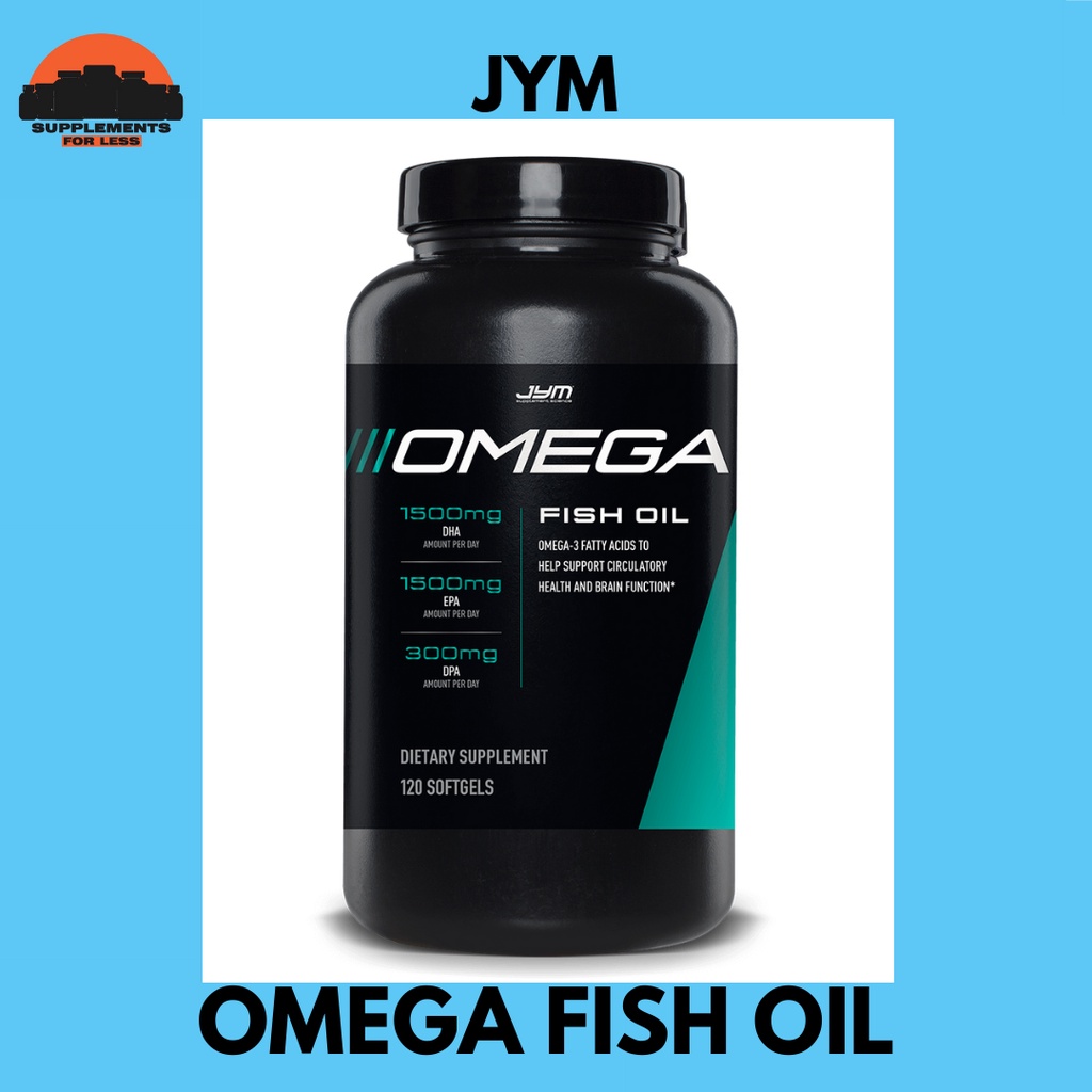 JYM Omega Fish Oil (120 softgels) Shopee Philippines