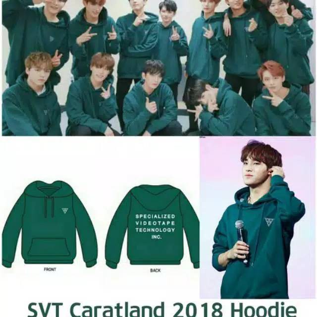 Seventeen Caratland Korean Kpop Hoodie Sweater 2018 Clap Hoodie Svt Shopee Philippines