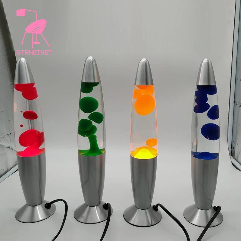 Lava Night Light Jellyfish LED Lamp Home Livingroom Bedroom Decorative