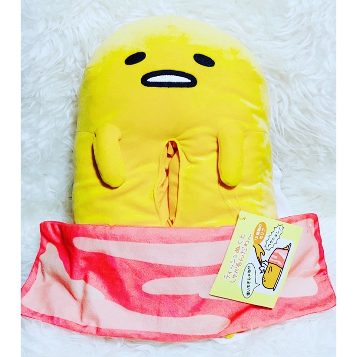 Gudetama Plush Battery operated Talking Gudetama Tissue Holder Shopee