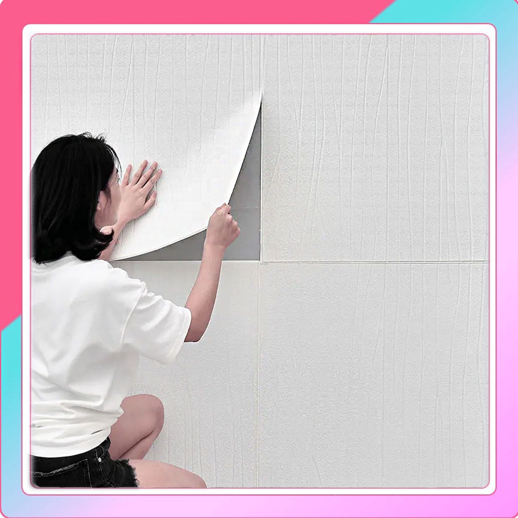 3D Wallpapers Adhesive Wall Decor Sticker For Bedroom Water Proof Home