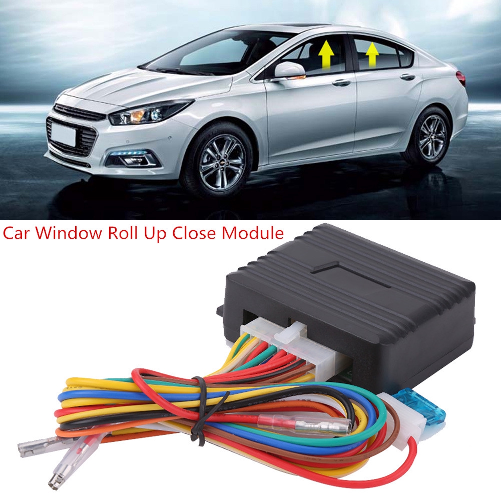 12v Auto Power Window Roll Up Closer Module For 4 Door Cars