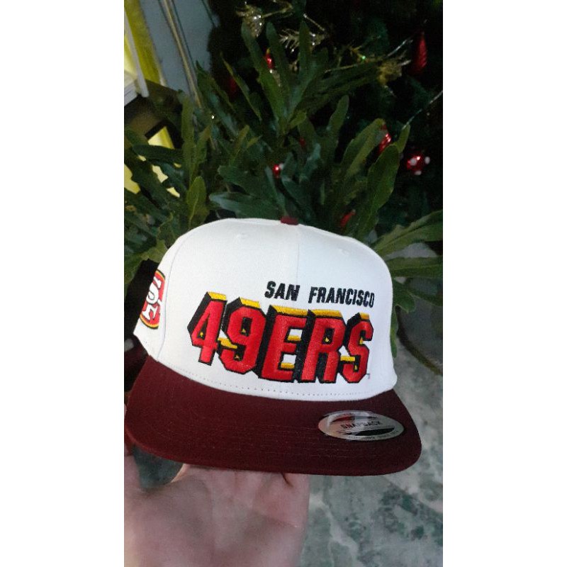 : New Era Men's Black/Scarlet San Francisco 49ers Tailsweep  9FIFTY Snapback Hat : Sports & Outdoors