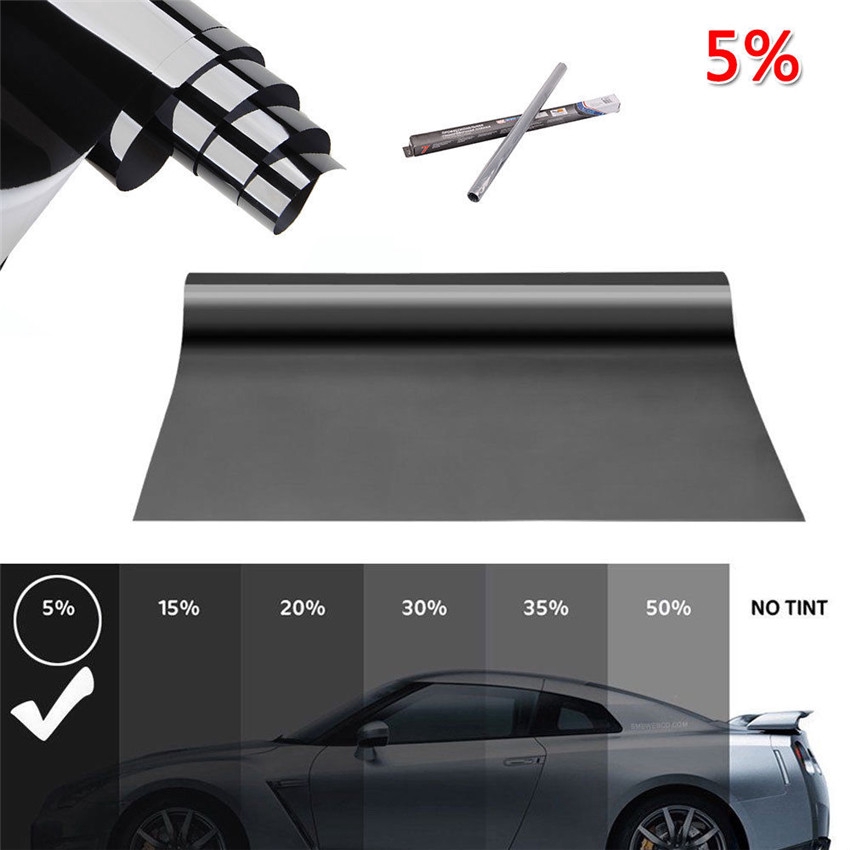 WINDOW FILM TINT SILVER ONE WAY MIRROR 2 PLY 5/% 35/% 12/" X 1 Ft EACH 20/%