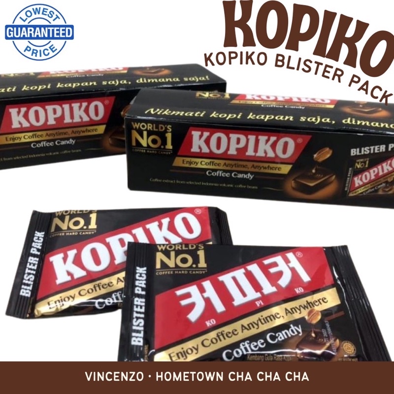 KOPIKO Coffee Candy Blister Pack featured in Vincenzo, Hometown