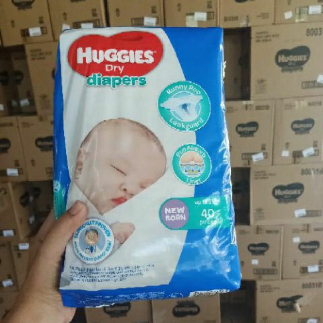 huggies newborn 40 pcs price