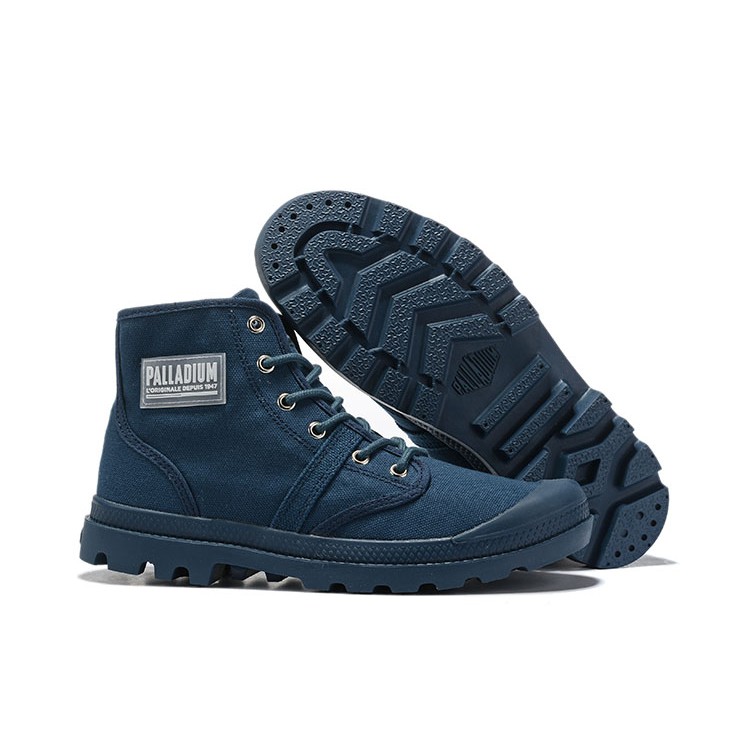 blue palladium boots