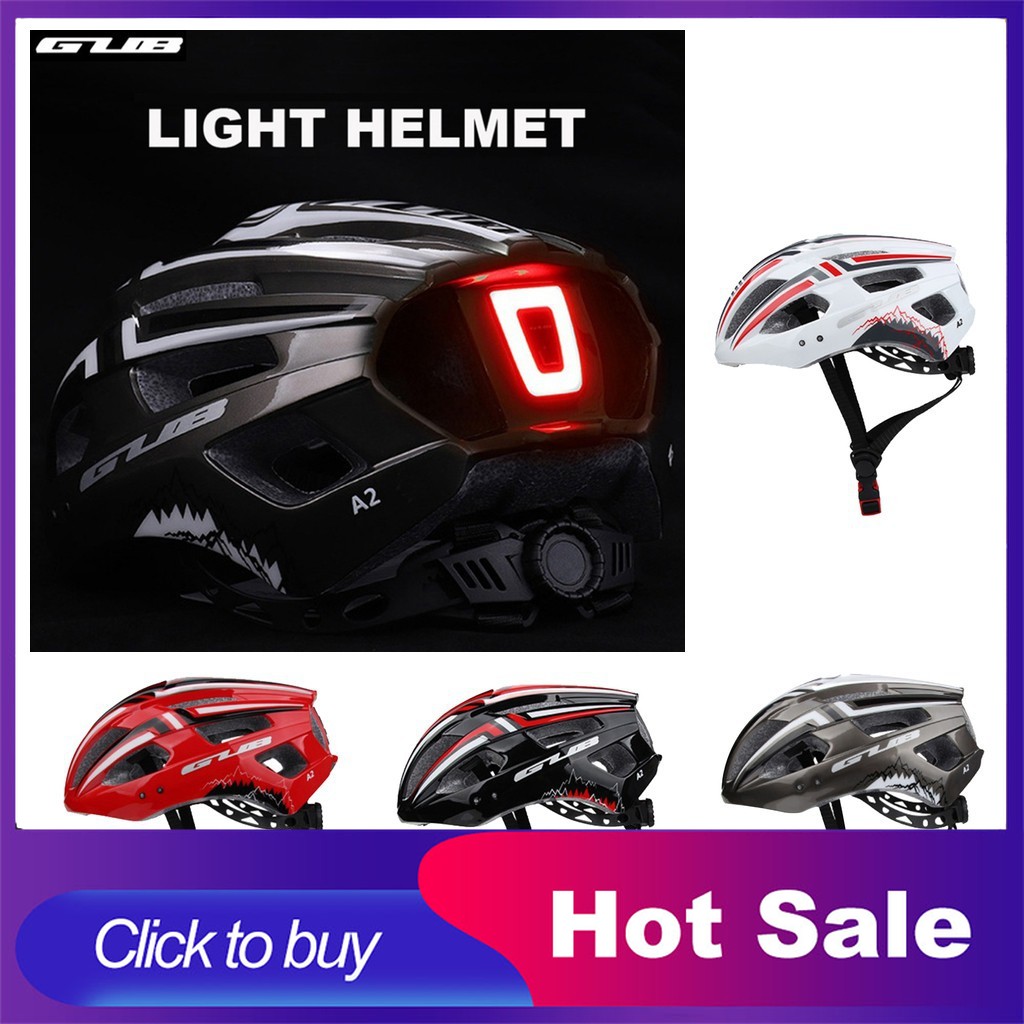 rear light for bike helmet