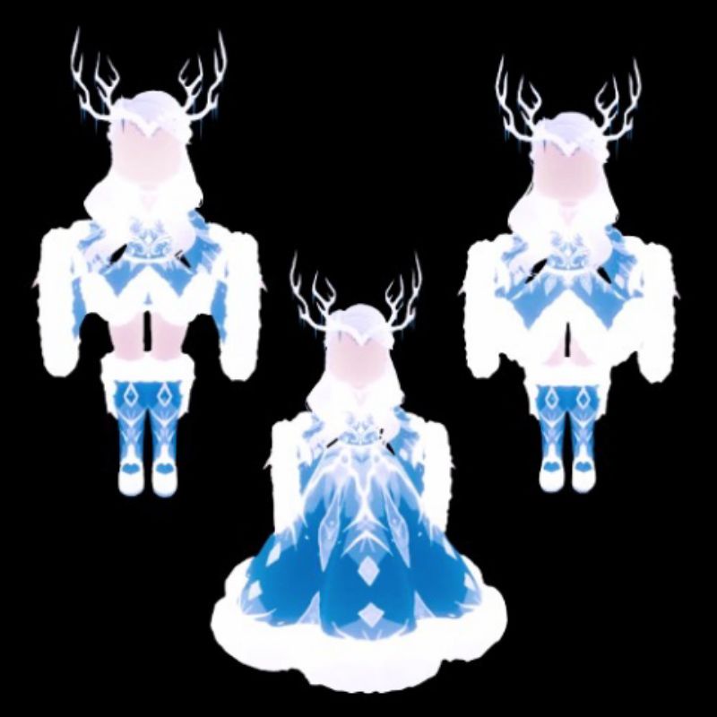 Roblox Royale High Winter Guardian Set Shopee Philippines