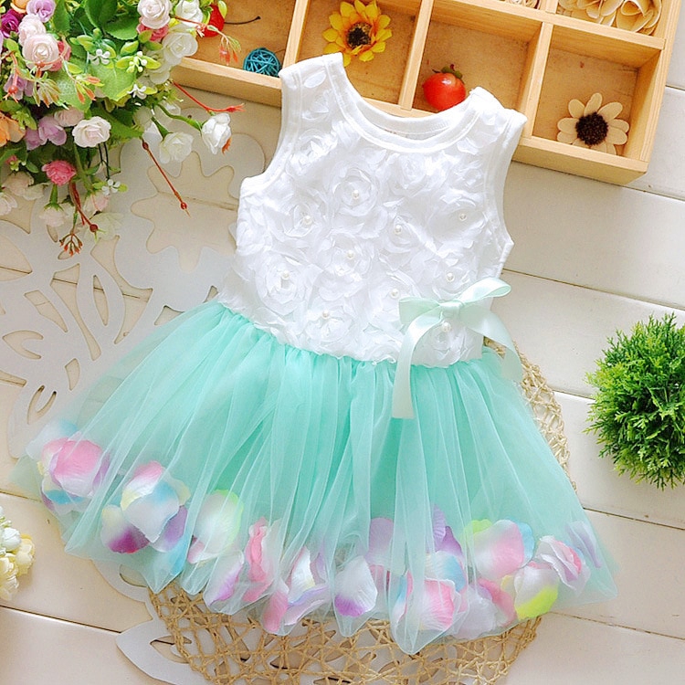 baby chiffon dress