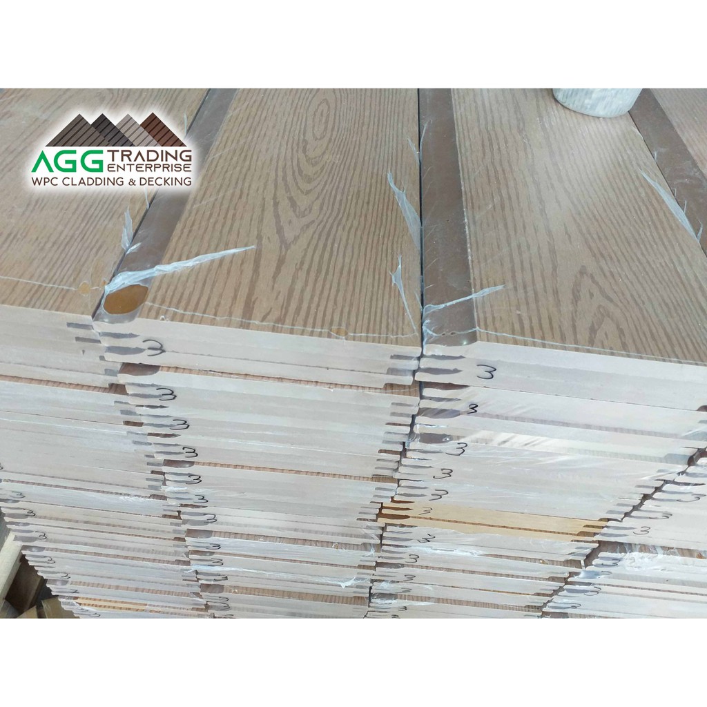 WPC (Wood Plastic Composite) wall cladding Shopee Philippines