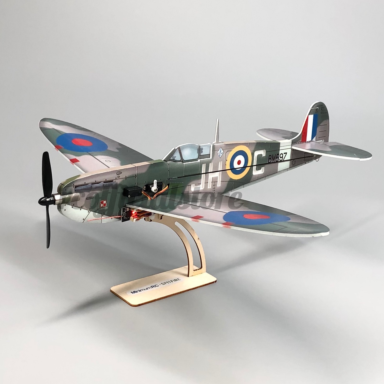 spitfire radio controlled plane