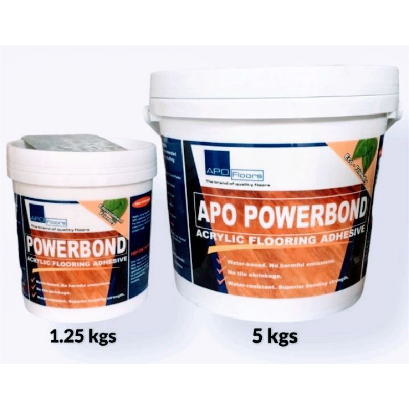 POWERBOND ACRYLIC FLOORING AHESIVE PANDIKIT SA VINYL TILES NA GLUE (1.