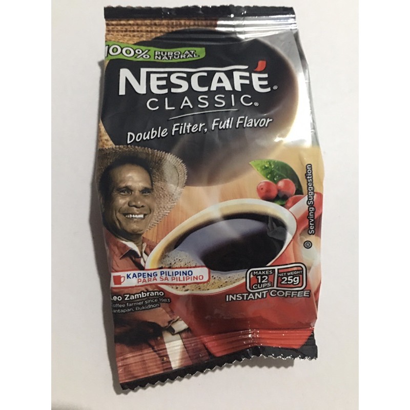 Nescafe Classic instant coffee 25g Shopee Philippines