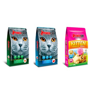Powercat Organic Cat Dry Food 8 KILOS [OCEAN TUNA, OCEAN FISH or KITTEN formula FLAVOR ]