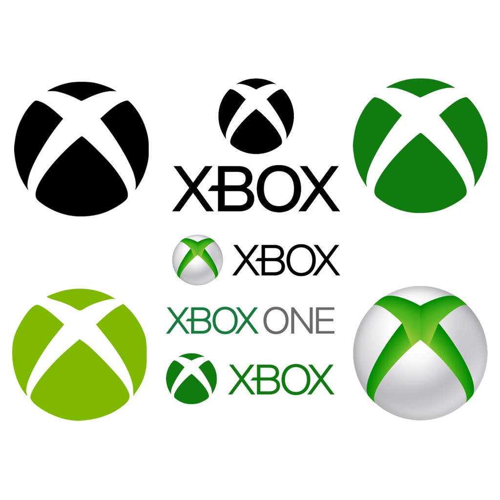 Sticker Xbox Logo Decal/ Xbox One/ Xbox 360/ Laptop Sticker/ Pvc