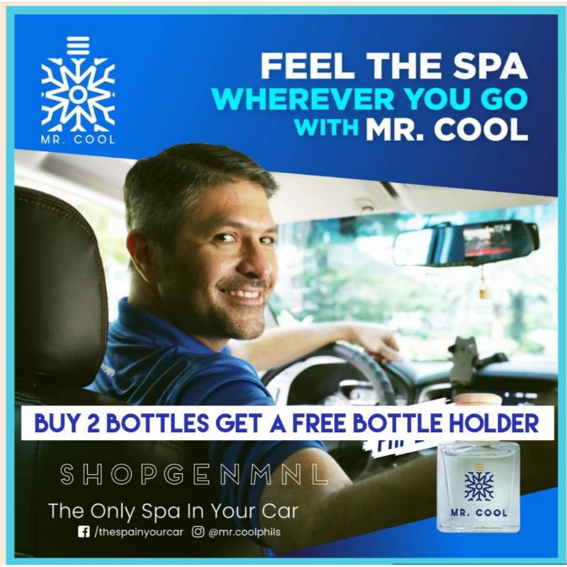 Mr COOL Car Freshener COD SPAiNYOURCAR FREESHIPPING Shopee Philippines