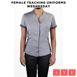 School Teacher Uniform Female Set Monday, Tuesday, Wednesday & Thursday ...
