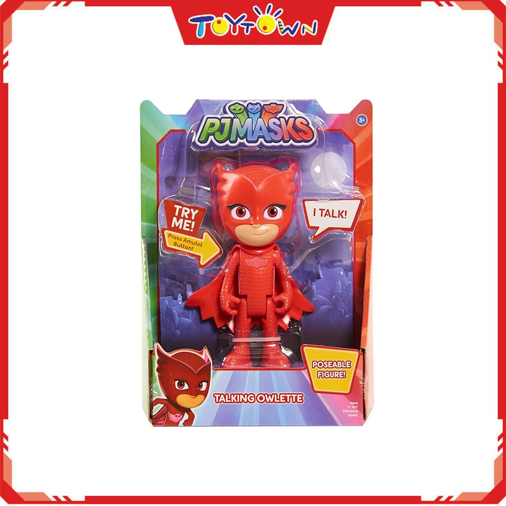 Pj Masks Deluxe Talking Figure- Owlette 