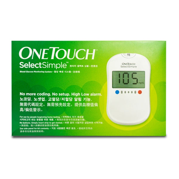 Amesco Drug One Touch Select Blood Glucose Meter Shopee Philippines
